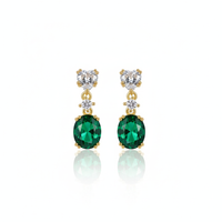 Forest Glow Drop Earrings