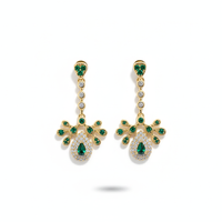 Sapphire Twilight Drop Earrings