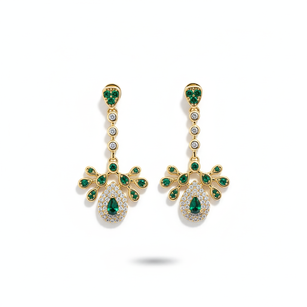 Sapphire Twilight Drop Earrings