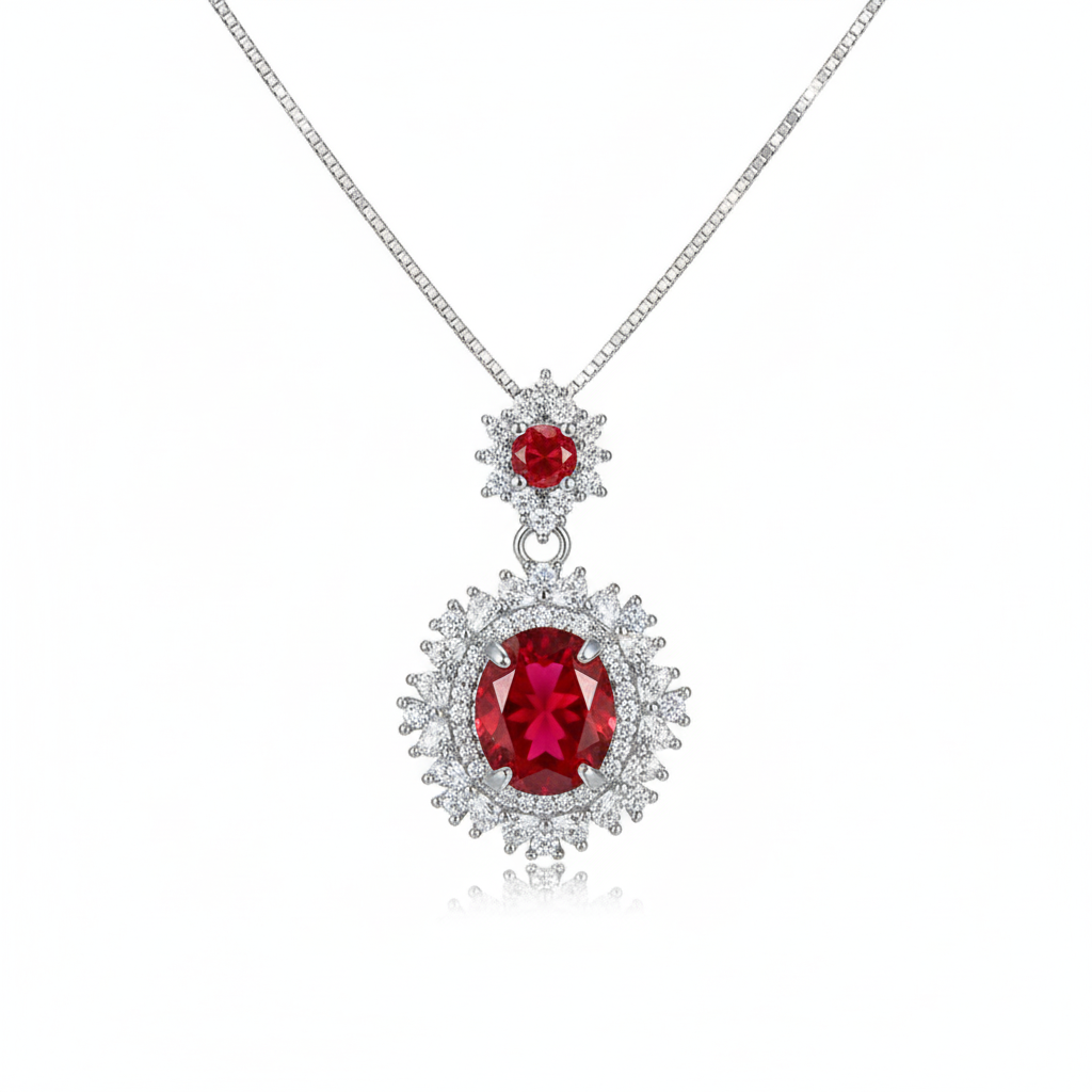 Ruby Radiance Pendant