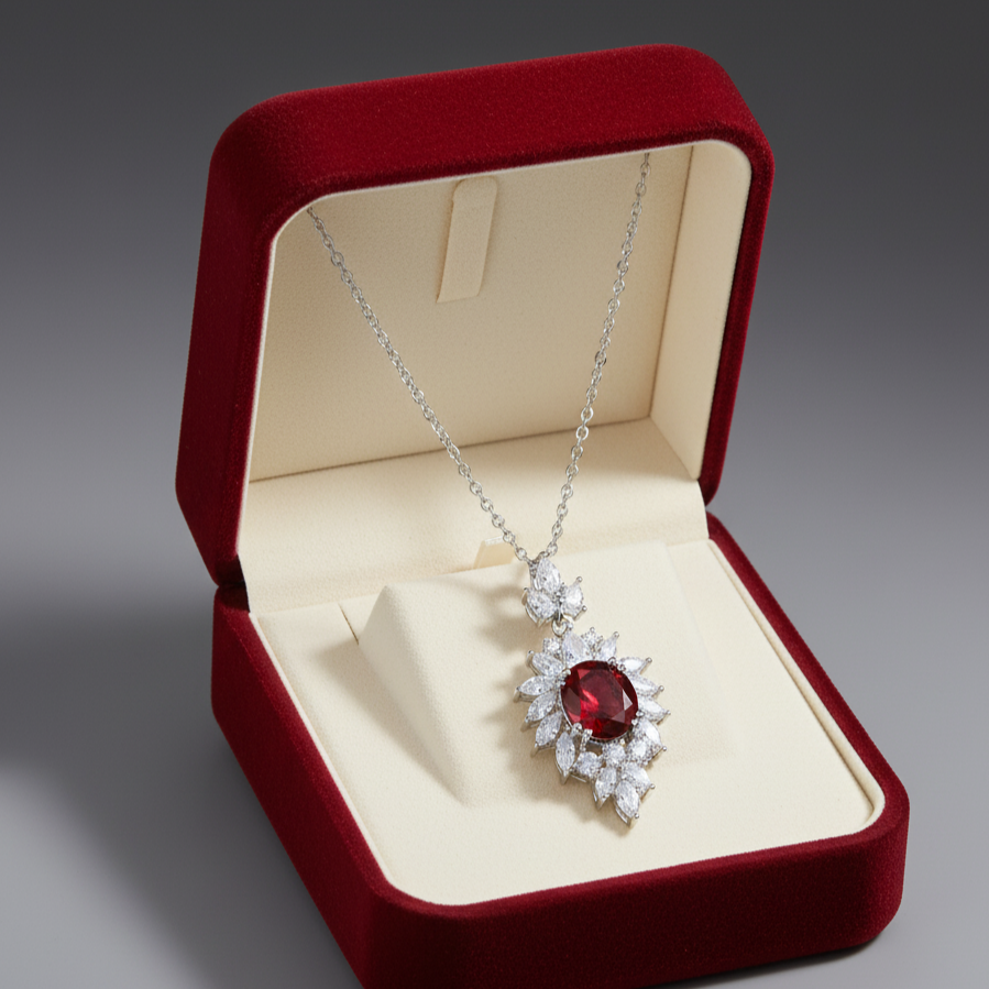Ruby Firefall Pendant