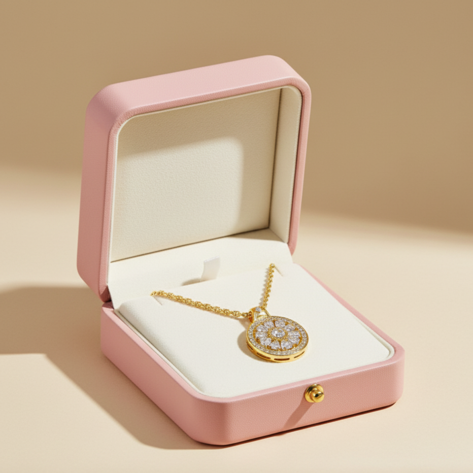 Daisy Bloom Eternity Pendant