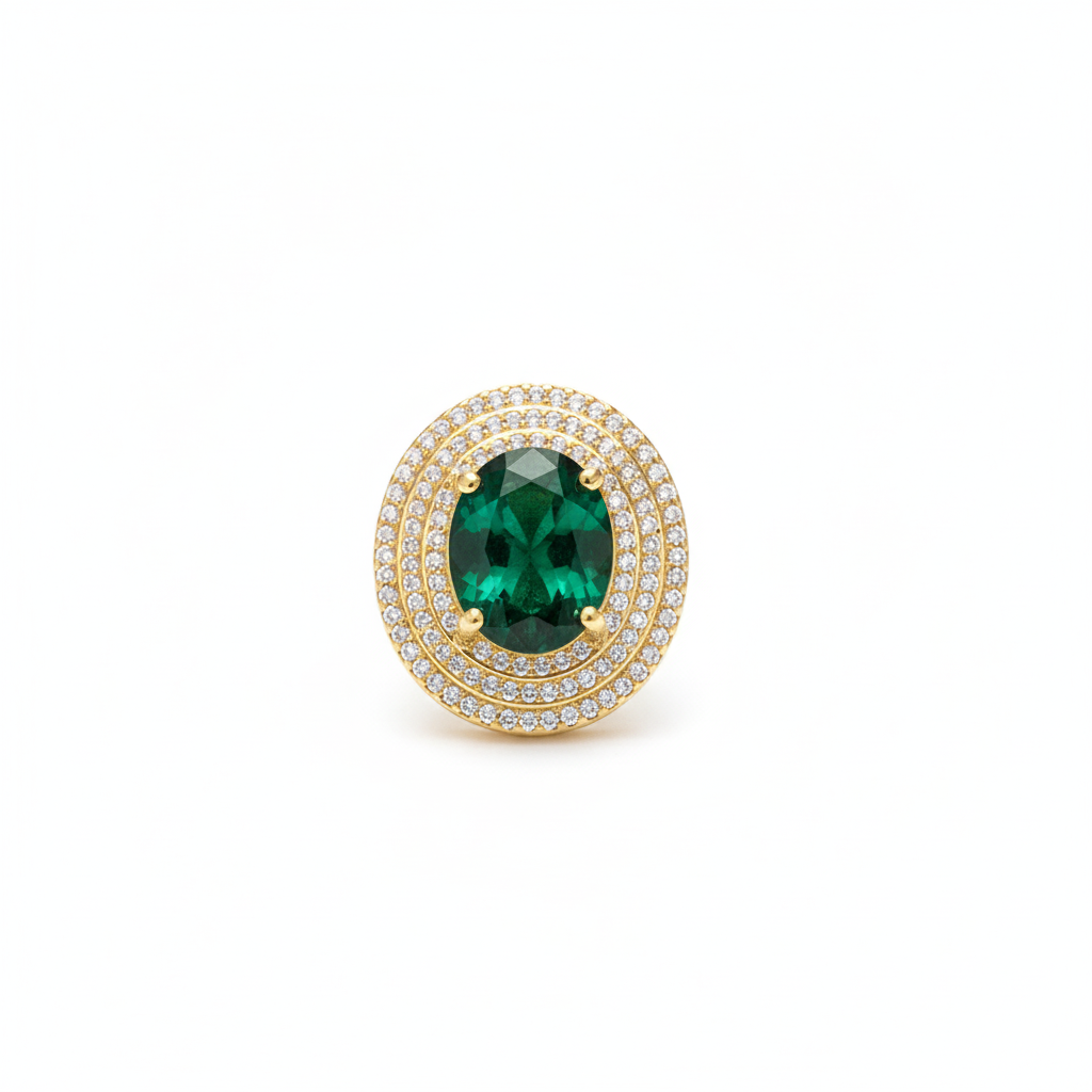Greenfire Gold Pendant