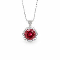 Ruby Eclipse Pendant
