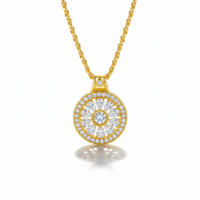 Daisy Bloom Eternity Pendant