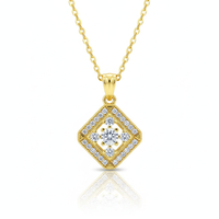 Diamond Starburst Pendant