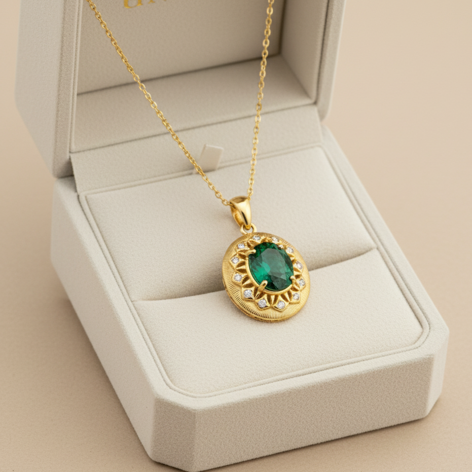Forest Gold Pendant
