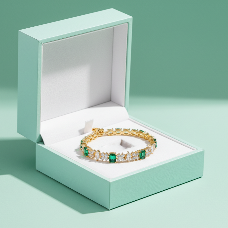 Emerald Grace Bracelet