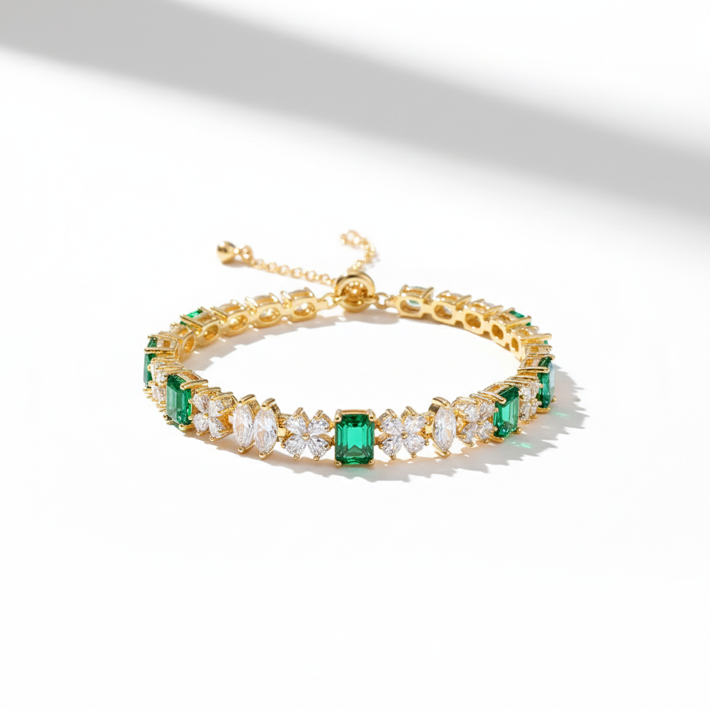 Emerald Grace Bracelet