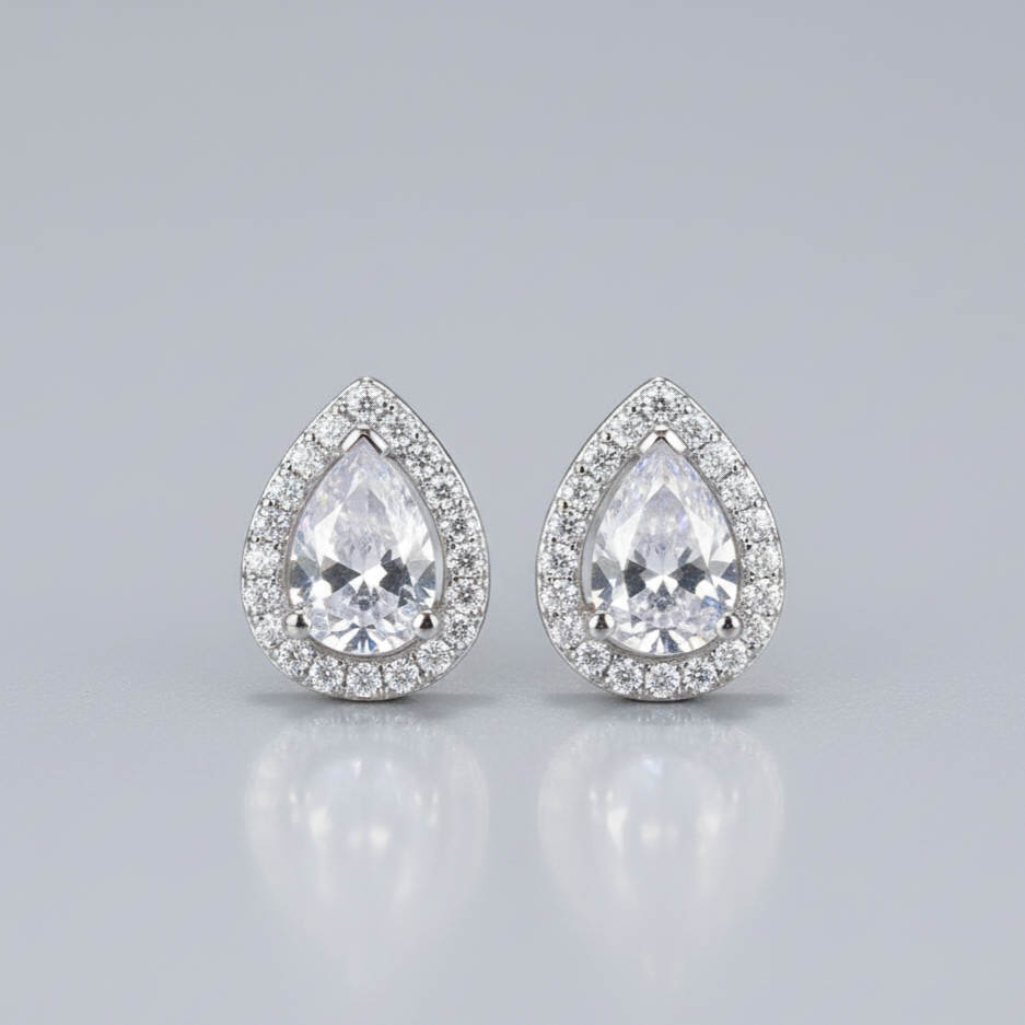 Diamond Brilliance Stud Earrings