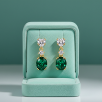Forest Glow Drop Earrings