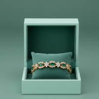 Emerald Flourish Bracelet