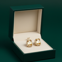 Citrine Radiance Stud Earrings