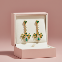 Sapphire Twilight Drop Earrings