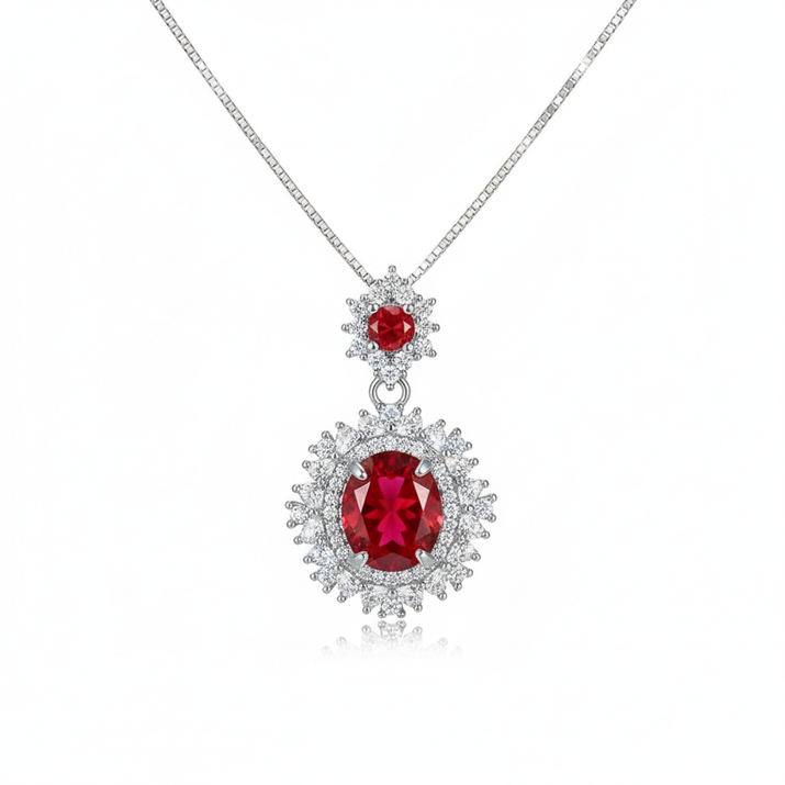 Ruby Radiance Pendant