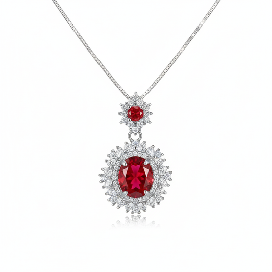 Ruby Radiance Pendant