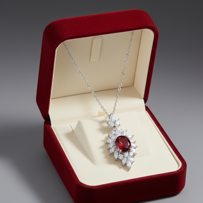 Ruby Firefall Pendant