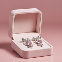 Pink Blossom Earrings