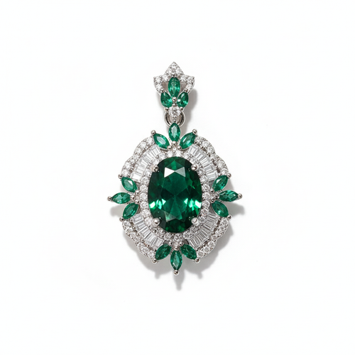 Emerald Majesty Pendant