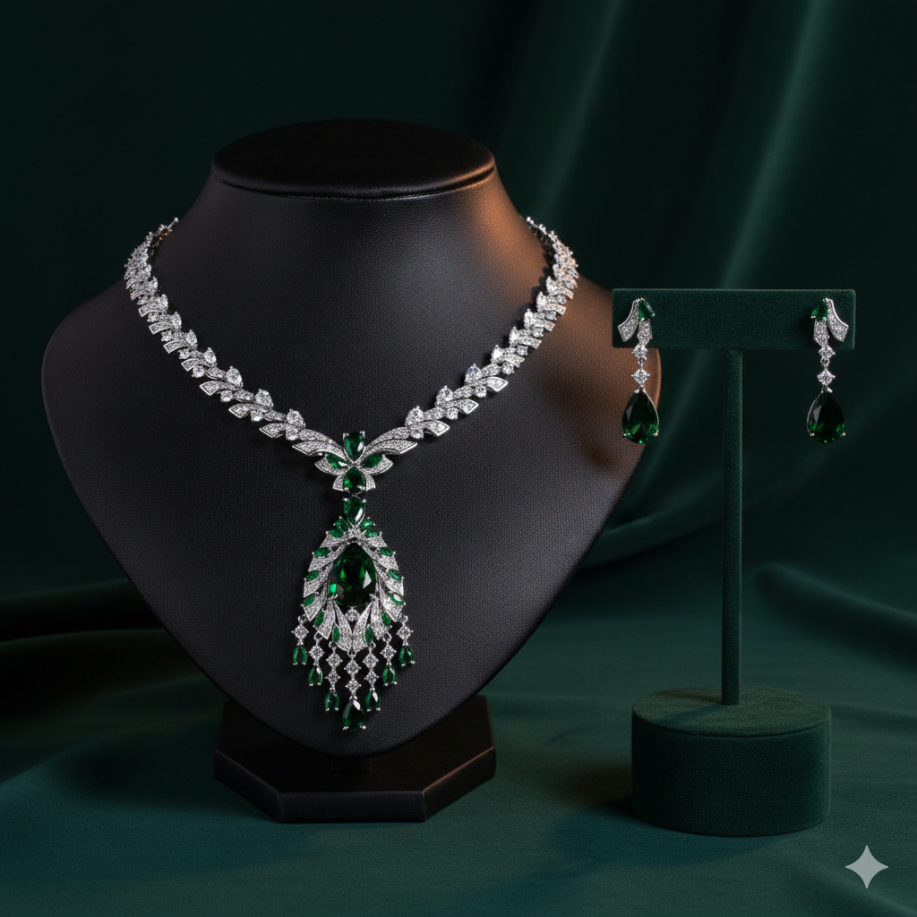 Emerald Envy Jewelry Set