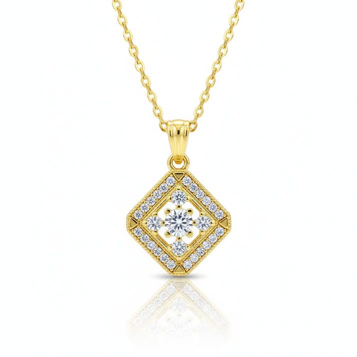 Diamond Starburst Pendant