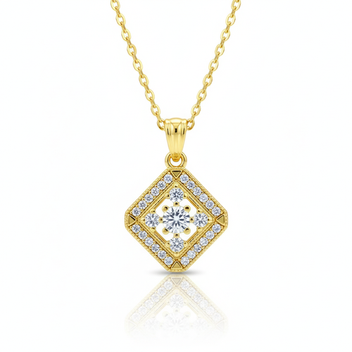 Diamond Starburst Pendant