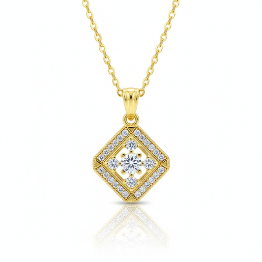 Diamond Starburst Pendant