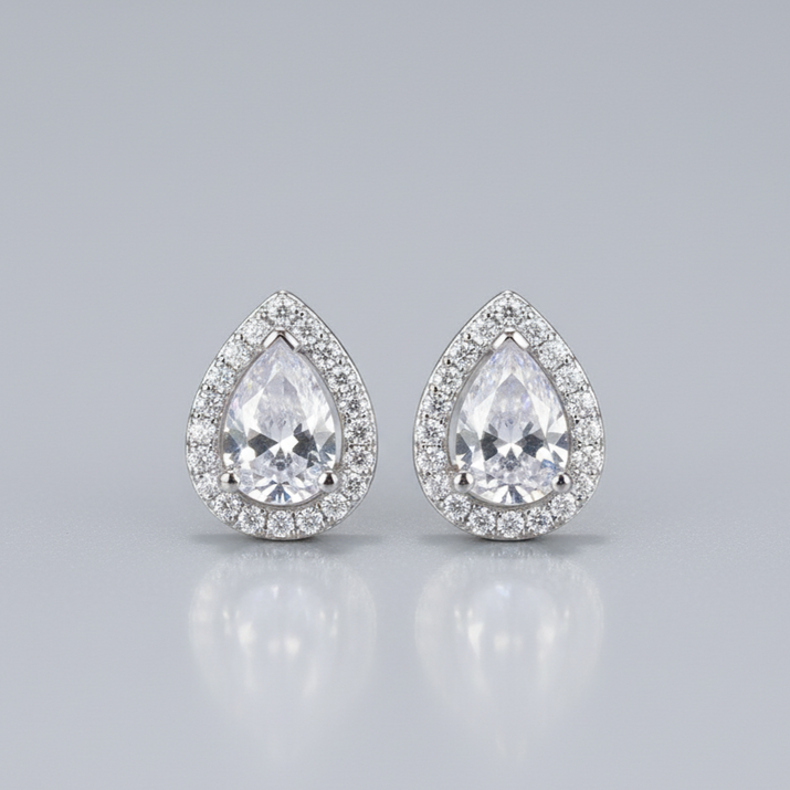 Diamond Brilliance Stud Earrings