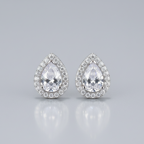 Diamond Brilliance Stud Earrings