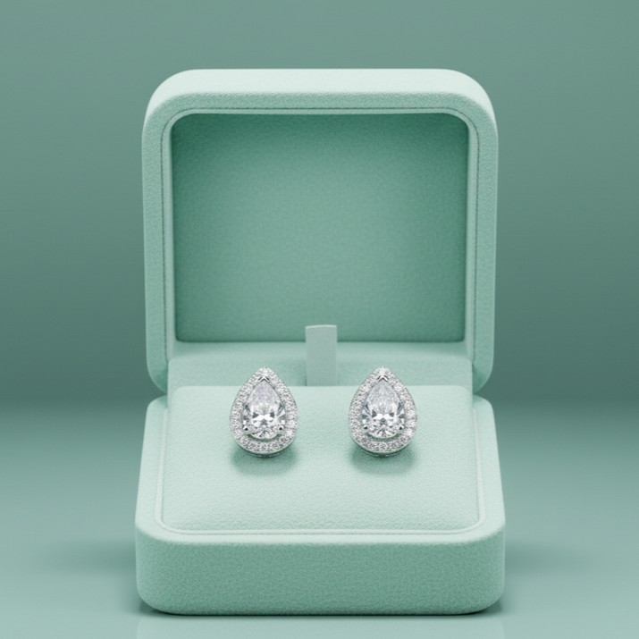 Diamond Brilliance Stud Earrings